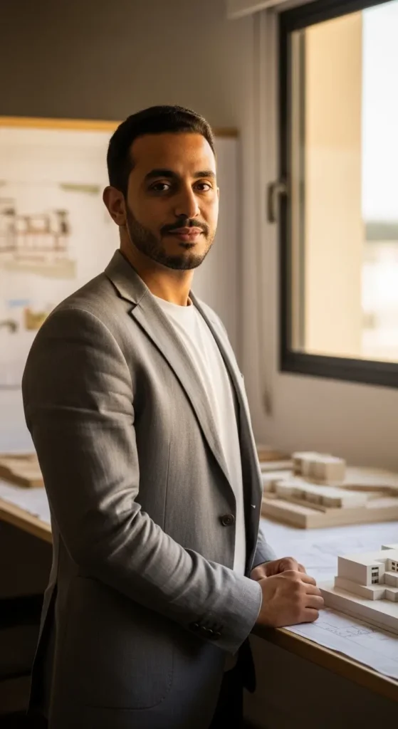 Architecte à Tanger — fondateur du cabinet, agréé Ordre National des Architectes du Maroc