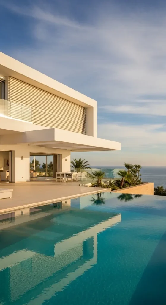 Villa contemporaine à Malabata Tanger — réalisation architecte cabinet construction neuve 450m²
